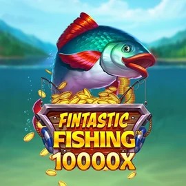 Fintastic Fishing slot logo by Foxium at Ninewin CasinoFintastic Fishing